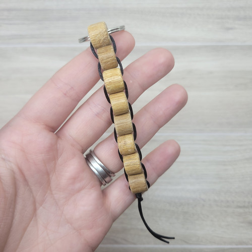 Woodspring Keychains Rustic Wooden Keychain | All Things Sensory Shop