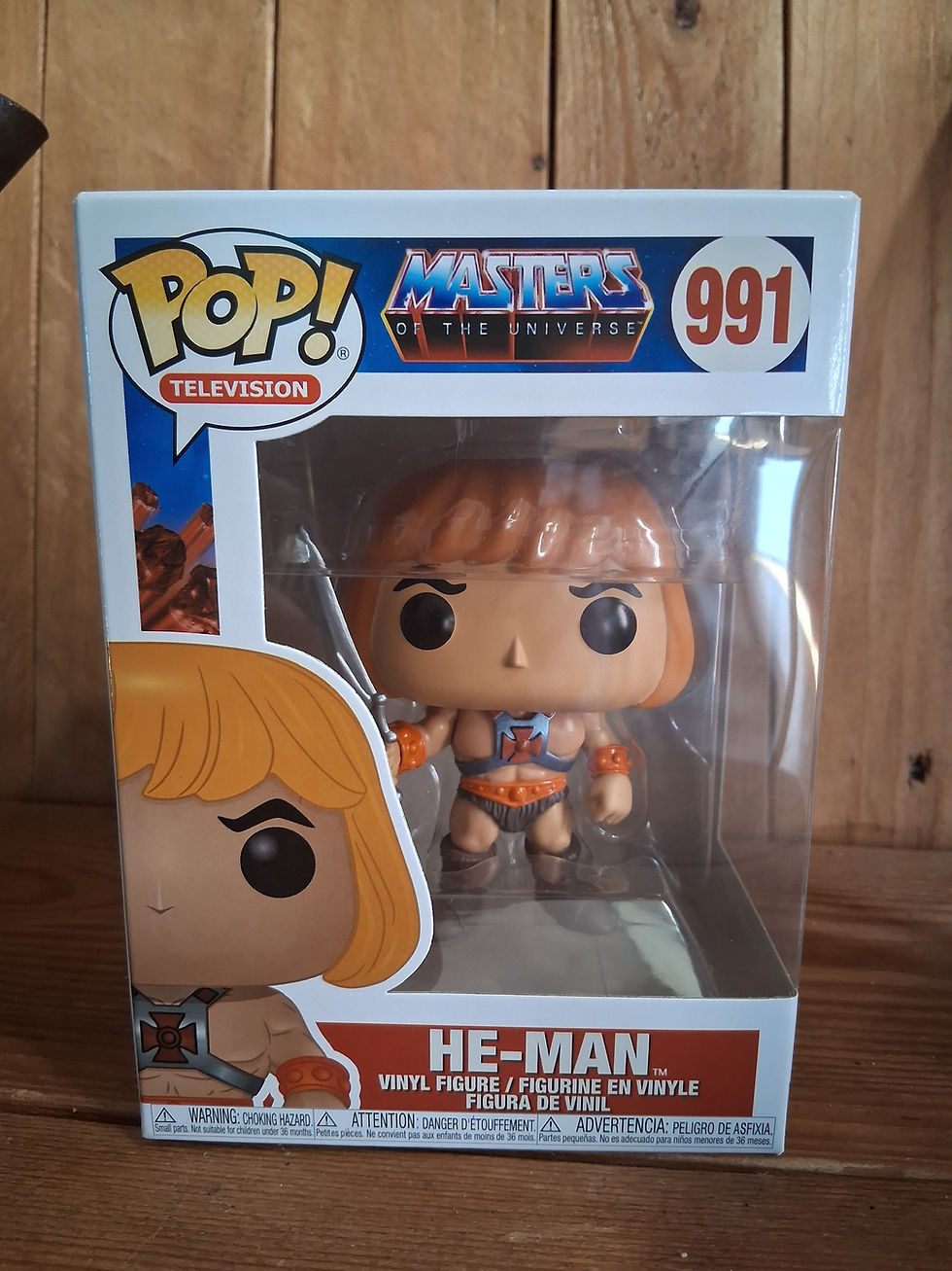Figurine Pop! He-Man n°991, Masters of the Universe, collectible Funko Pop pour fans et collectionneurs