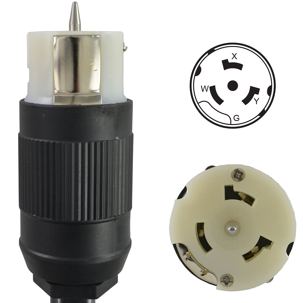 Thumbnail: 50 Amp generator Power Cable, Transfer switch 14-50P to CS6364 Power Cord