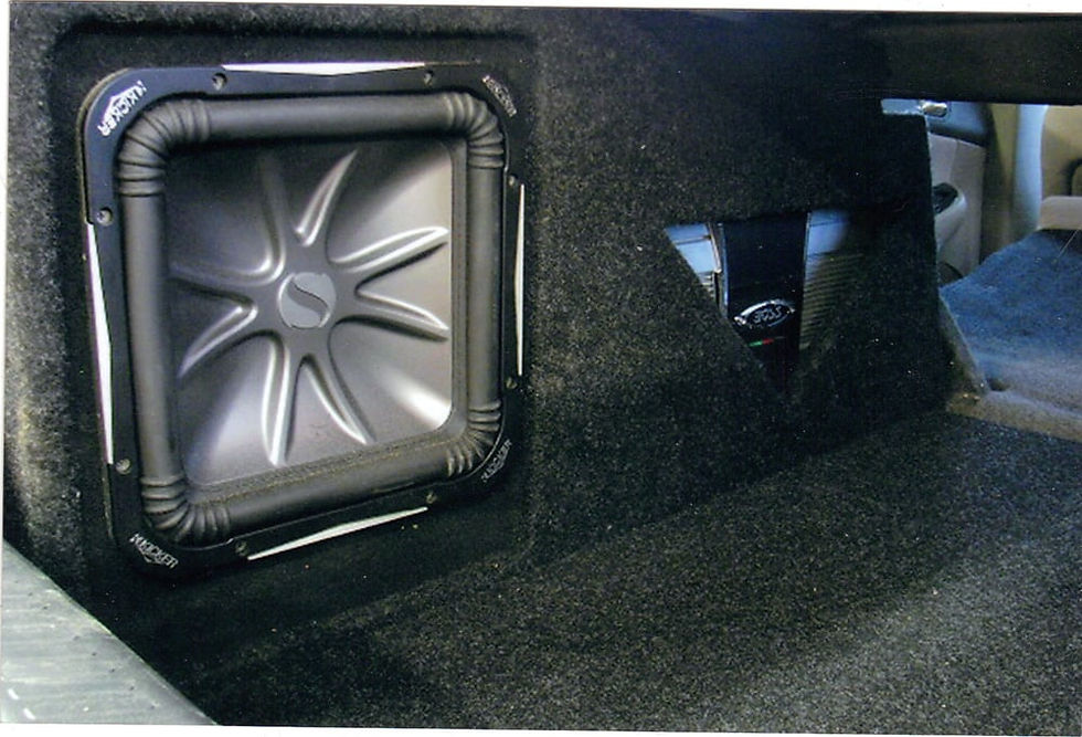 Sound System Installation Photos