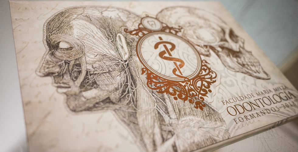 convite de formatura de odontologia