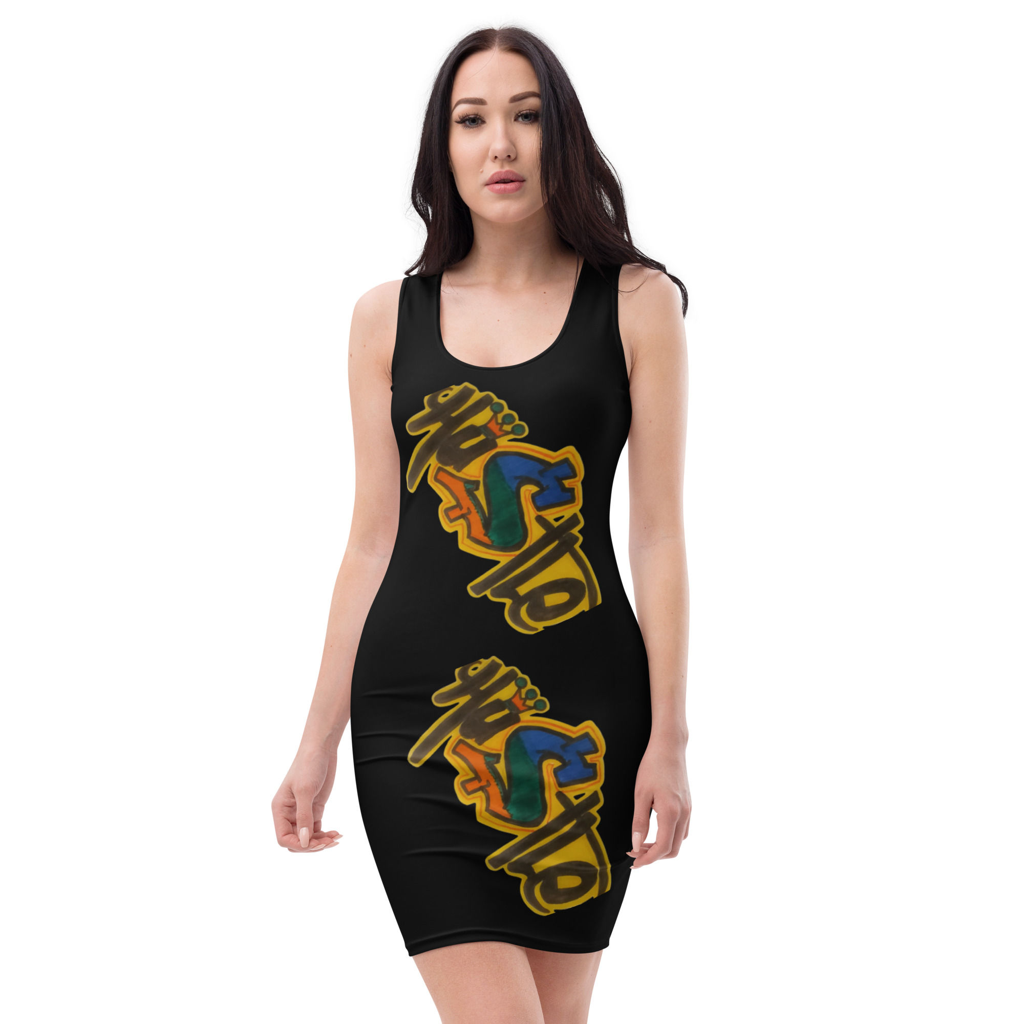 Bodycon dress (Hustle/black)