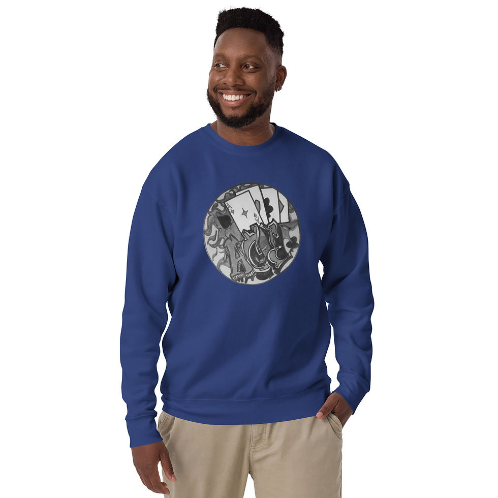 Thumbnail: Unisex Premium Sweatshirt (ACE blk)