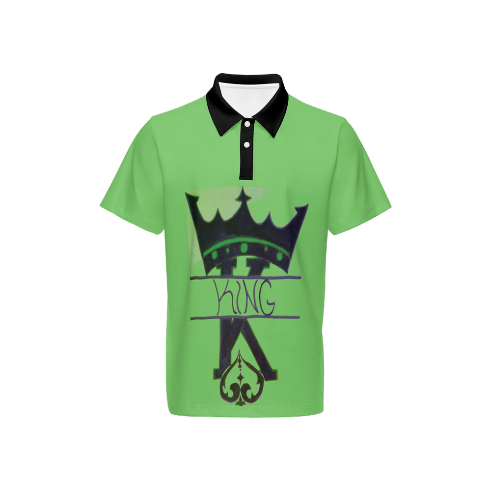 King Men’s Classic Fit Short-Sleeve Polo Shirt