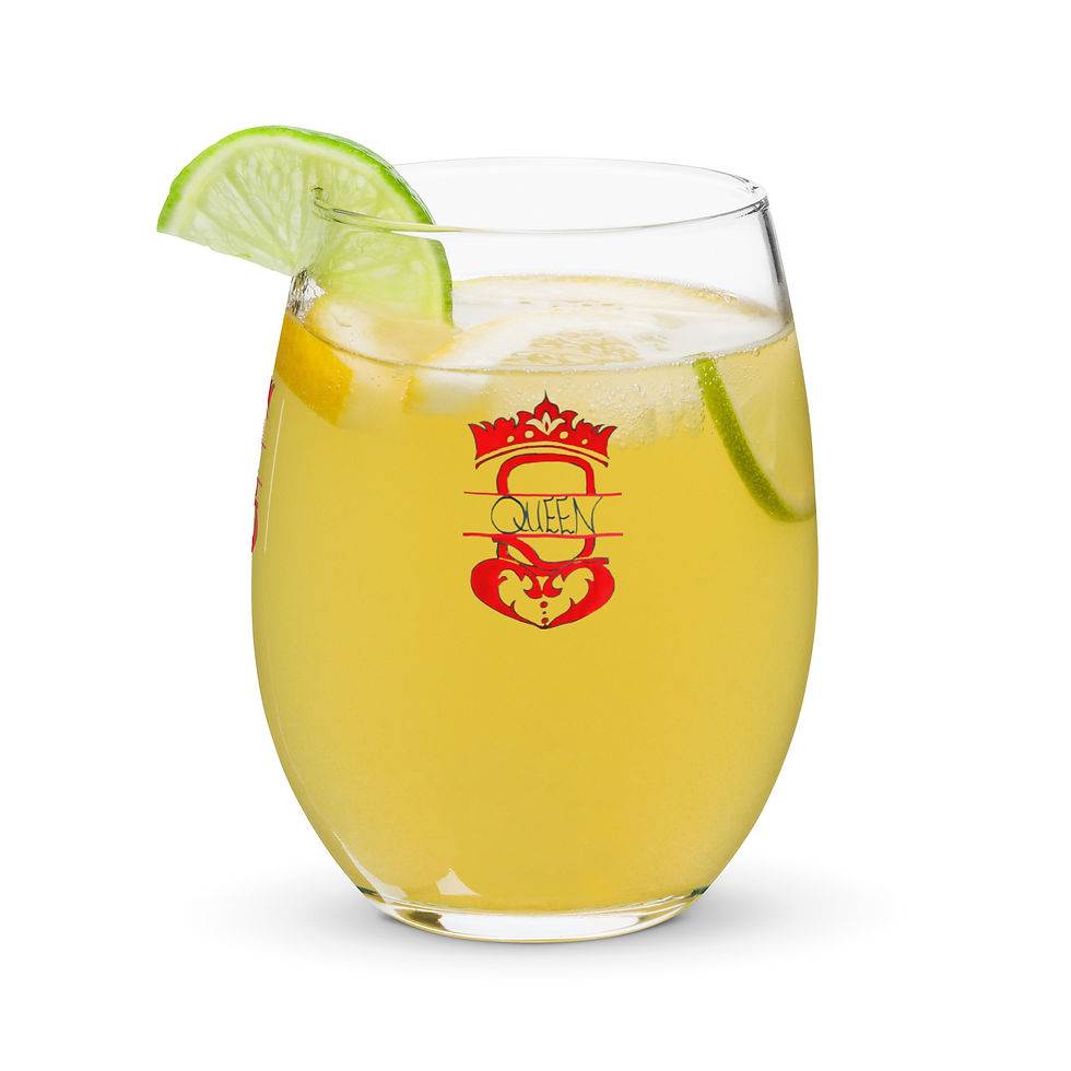 Miniatura: Stemless wine glass(Queen)