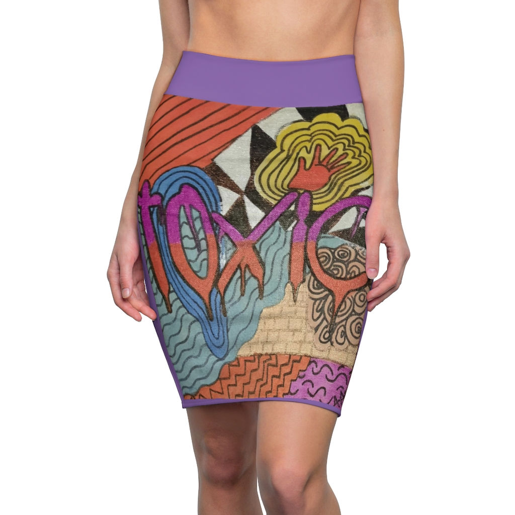 Toxic Women's Pencil Skirt