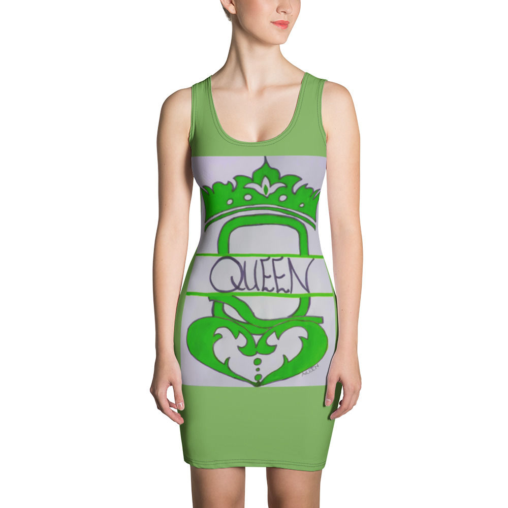 Queen (green)  Dress