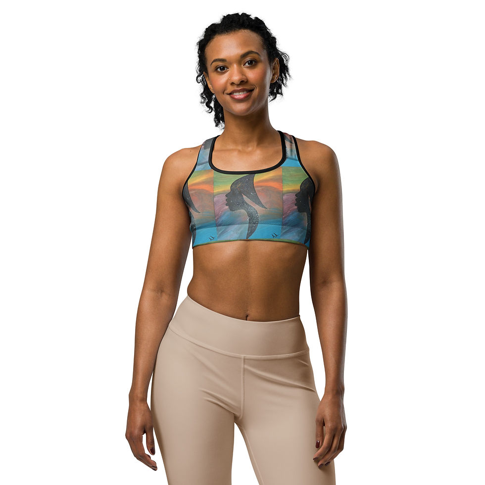 Thumbnail: Sports bra Aileen's Artwork