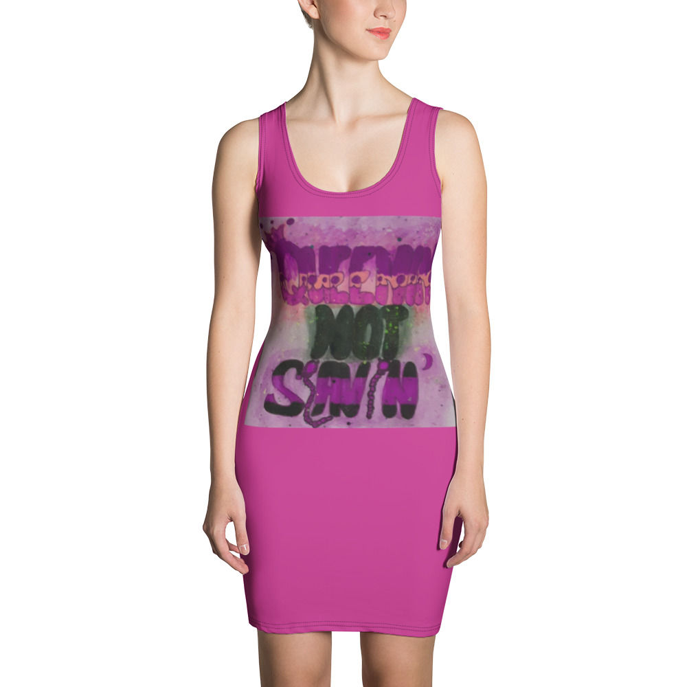 Queenin not Slavin (purple)  Dress