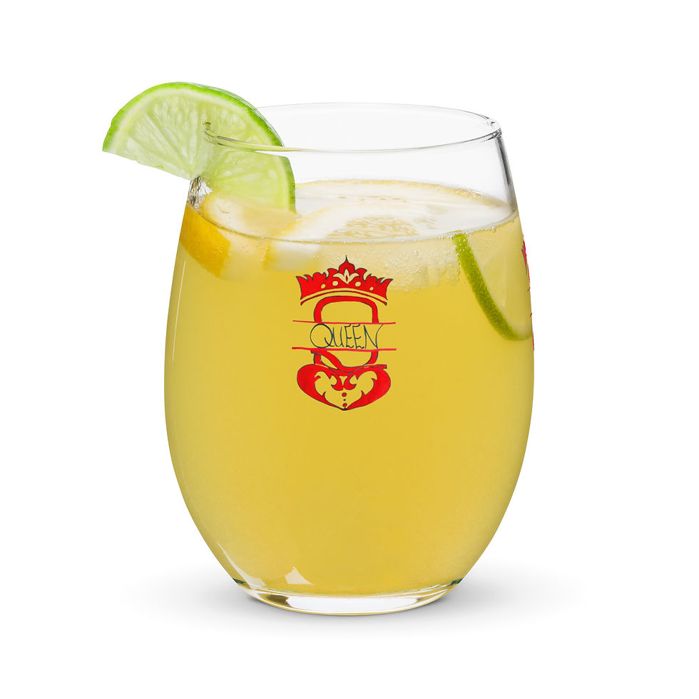 Miniatura: Stemless wine glass(Queen)