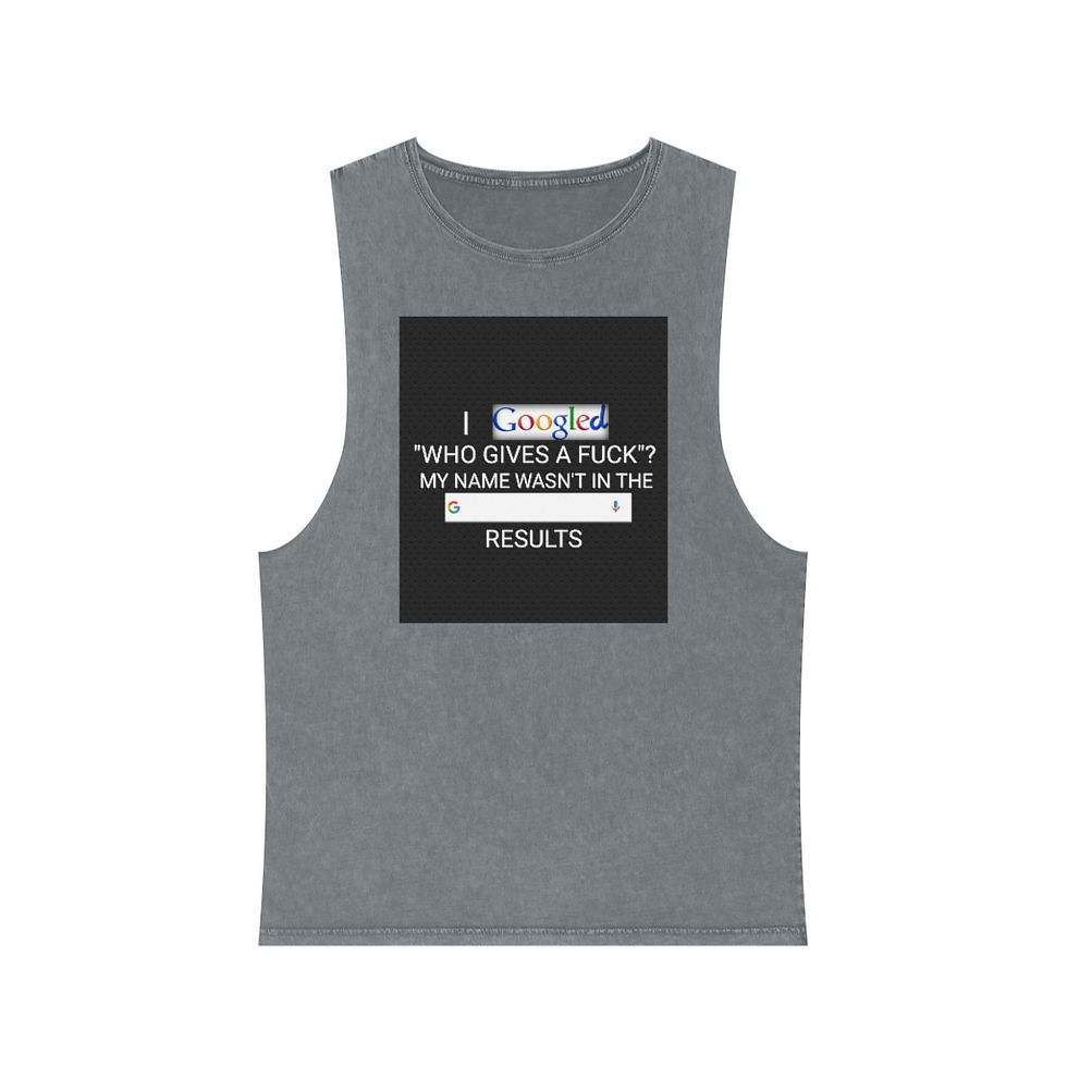 Thumbnail: Unisex Stonewash Tank Top