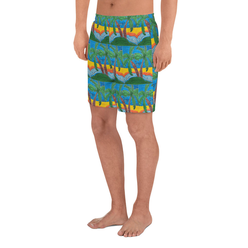 Thumbnail: Men's Athletic Long Shorts