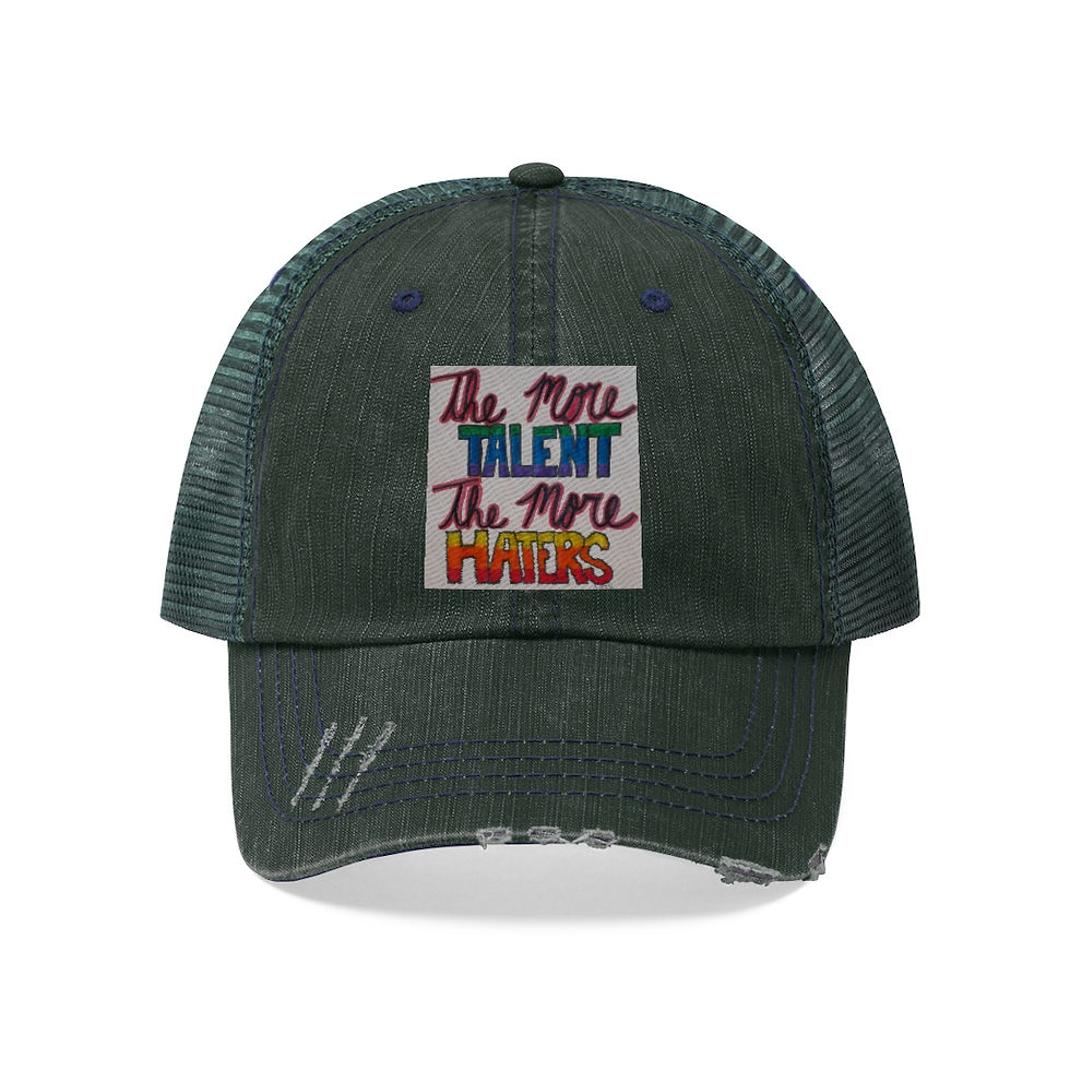 Thumbnail: "The more talent the more Haters" Hat