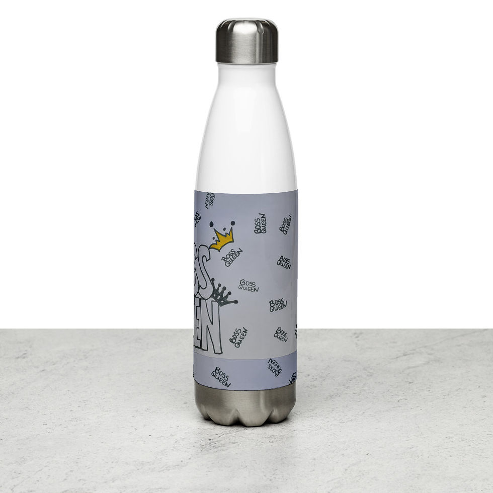 Thumbnail: BossQueen Stainless Steel Water Bottle