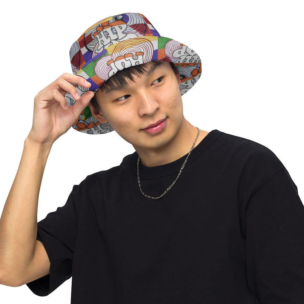 Thumbnail: Reversible bucket hat (Hip Hop)