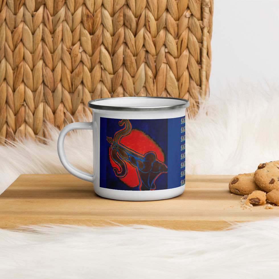 Thumbnail: Sagittarius Enamel Mug