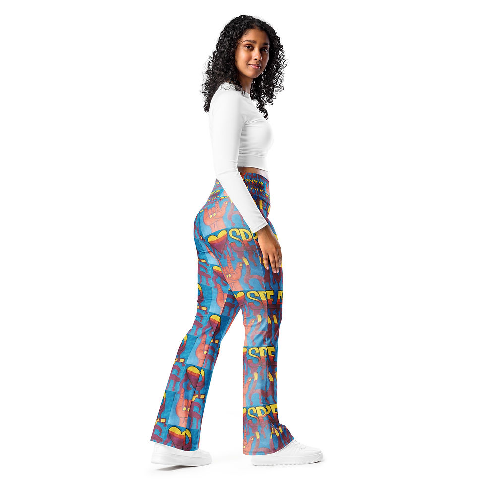 תמונה ממוזערת: Flare leggings Spread Lve