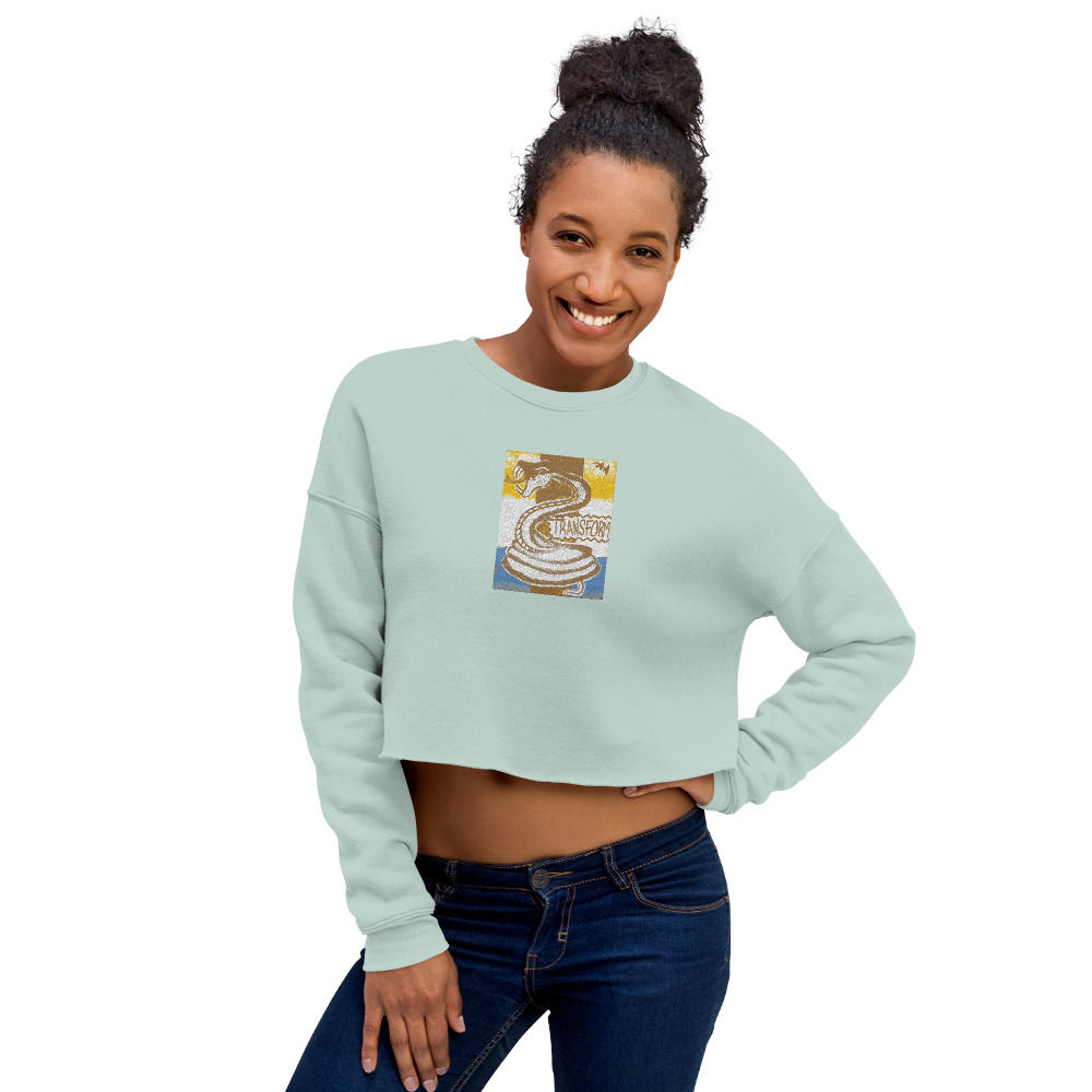 Crop Sweatshirt Transform Serpent
