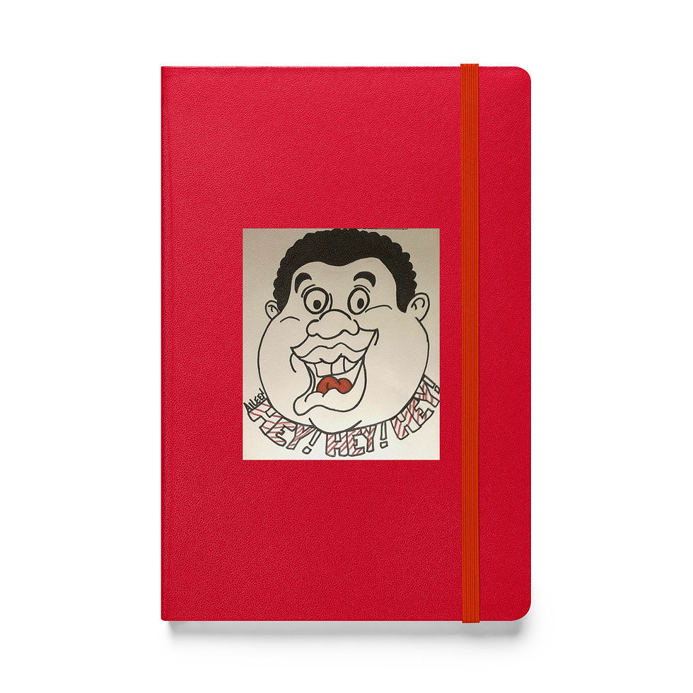 Thumbnail: Hardcover bound notebook (Fat Albert)