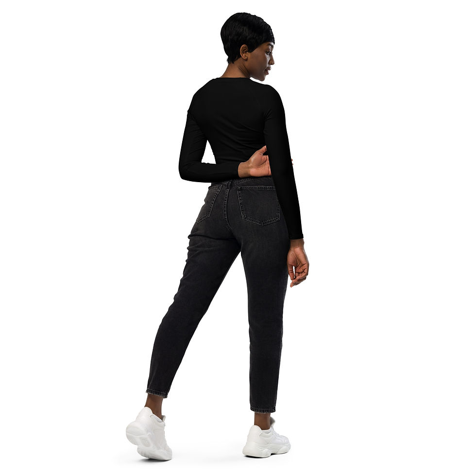 Thumbnail: Long-Sleeve Crop Top