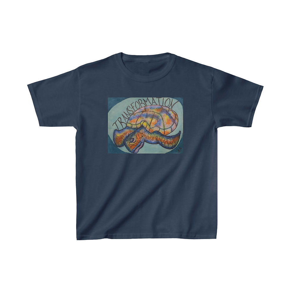 Miniatura: Transformation Turtle Kids Heavy Cotton™ Tee