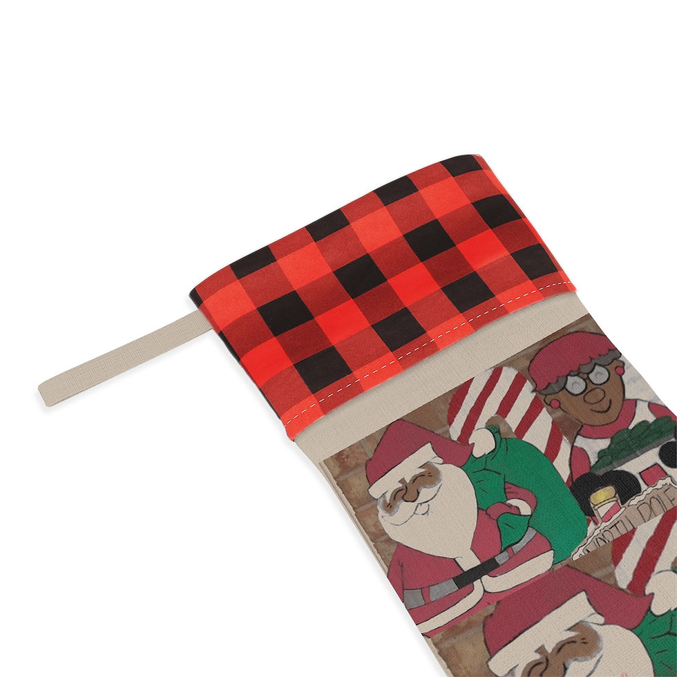 Thumbnail: Christmas Stocking Mr. & Mrs Claus
