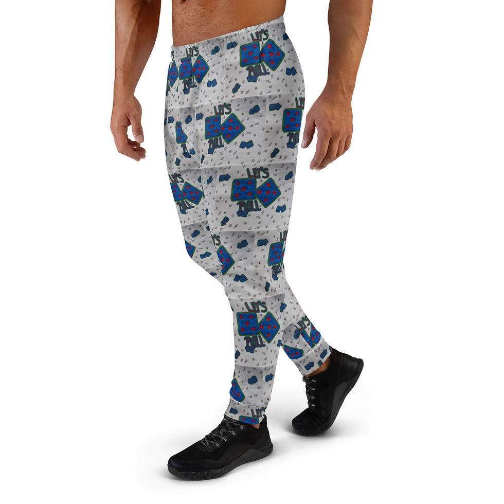 Sīktēls: Let's Roll Men's Joggers