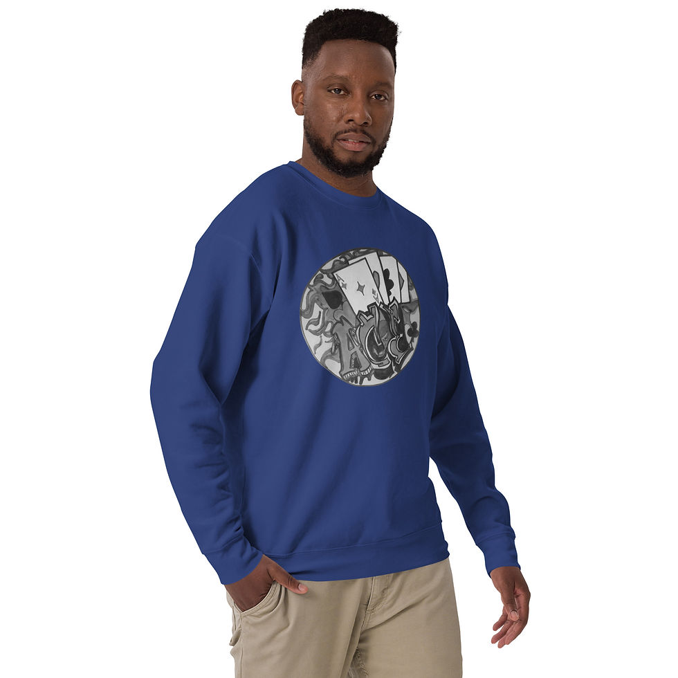Thumbnail: Unisex Premium Sweatshirt (ACE blk)