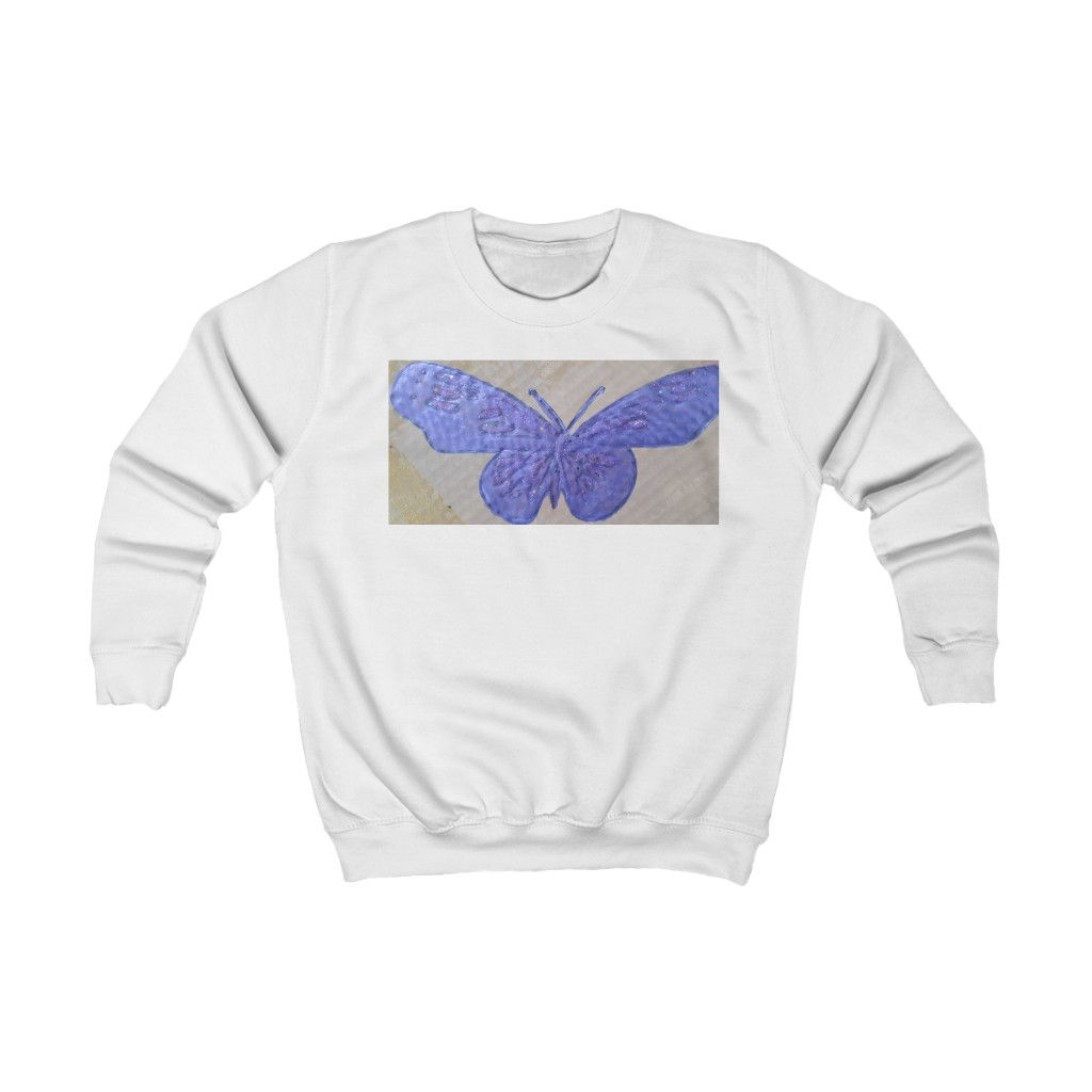 Dětská mikina Purple Butterfly