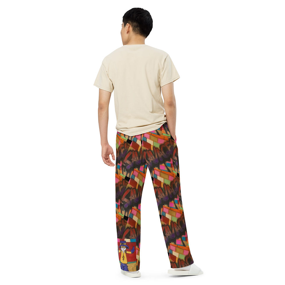 الصورة المصغرة: unisex wide-leg pants (Savage)