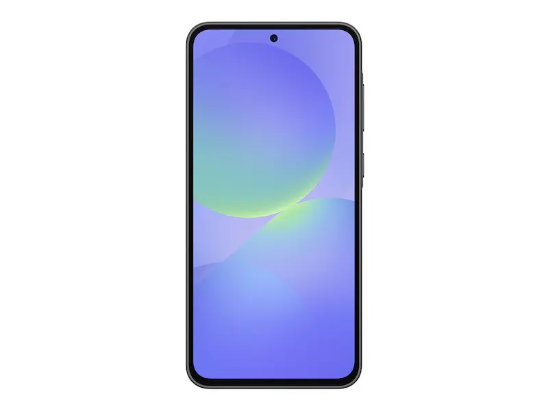 Thumbnail: Black smartphone with colorful display, FarTecs, modern design and technology.