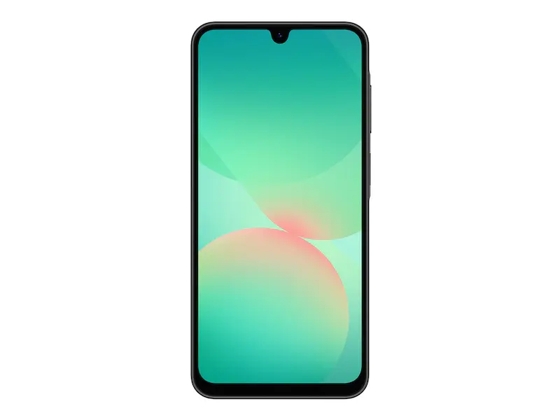 Thumbnail: Smartphone with a green screen background, sleek design and modern features.