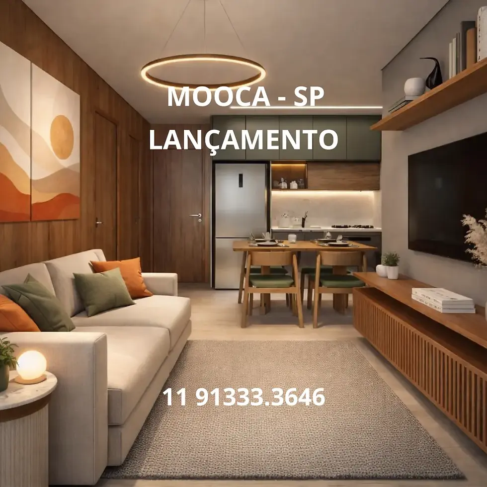 Lançamento Mooca - SP - Apartamento 61 m2