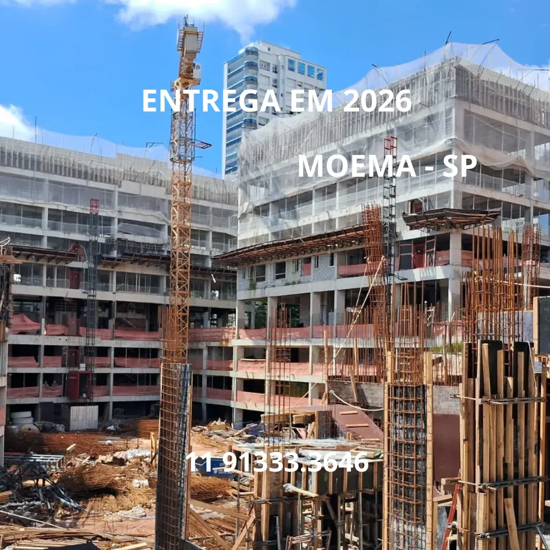 Studios Não Residenciais em Moema - SP com entrega em 2026