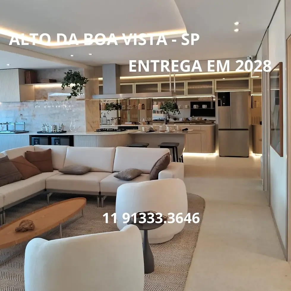 Miniatura: Integração Living e Cozinha  Apto. 184 m2  - Alto da Boa Vista - SP