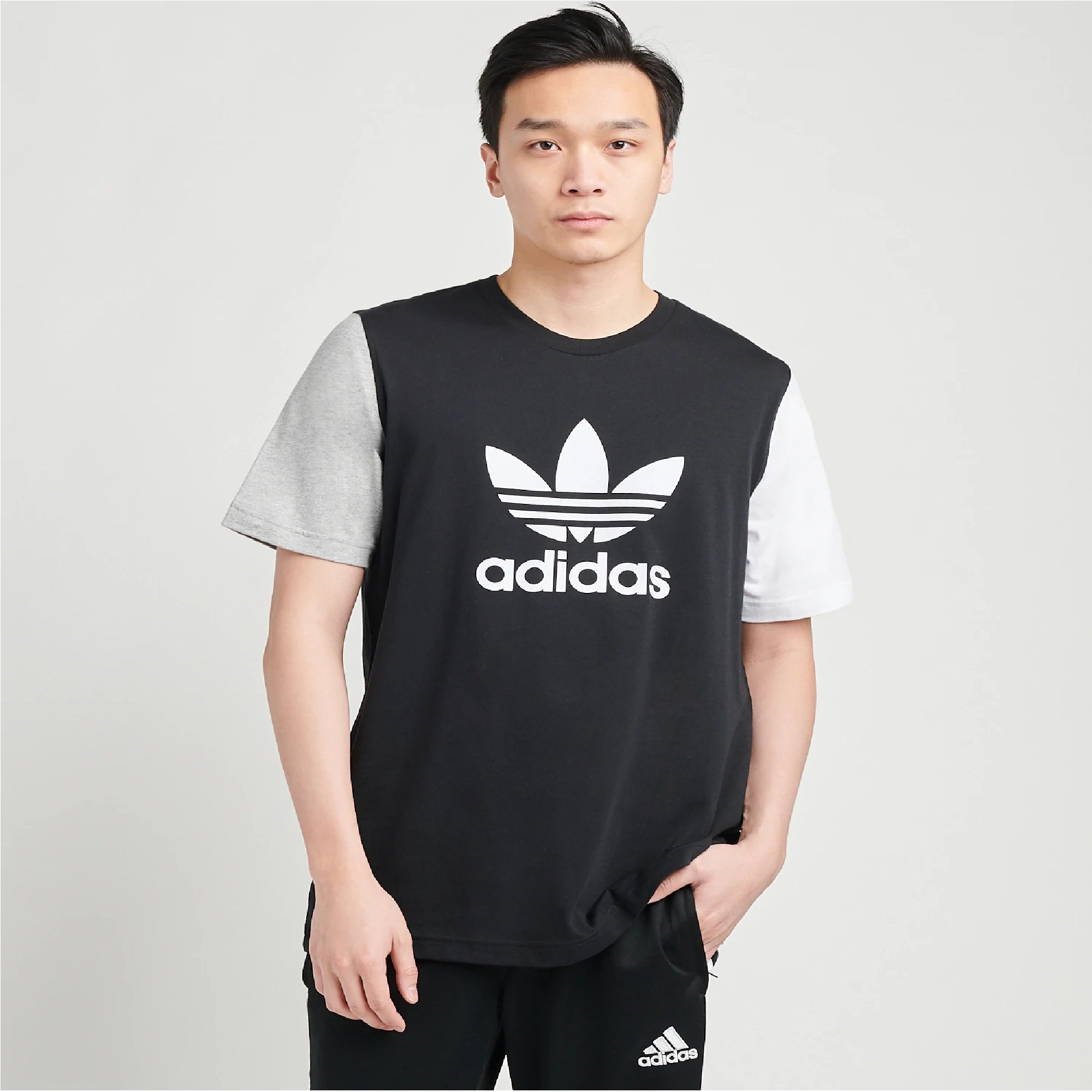 Adidas BLOCKED TREFOIL SHORT SLEEVE TEE
