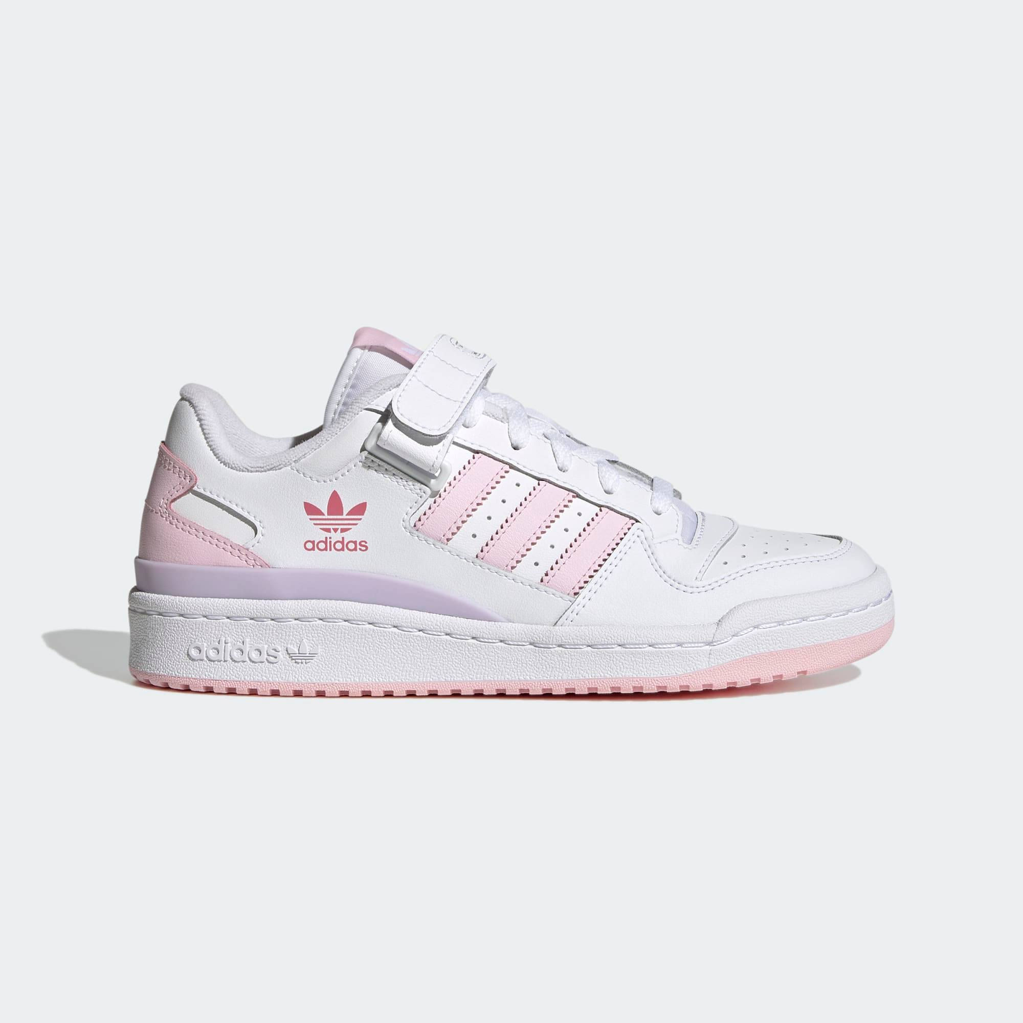 Adidas Forum Low Pink – White