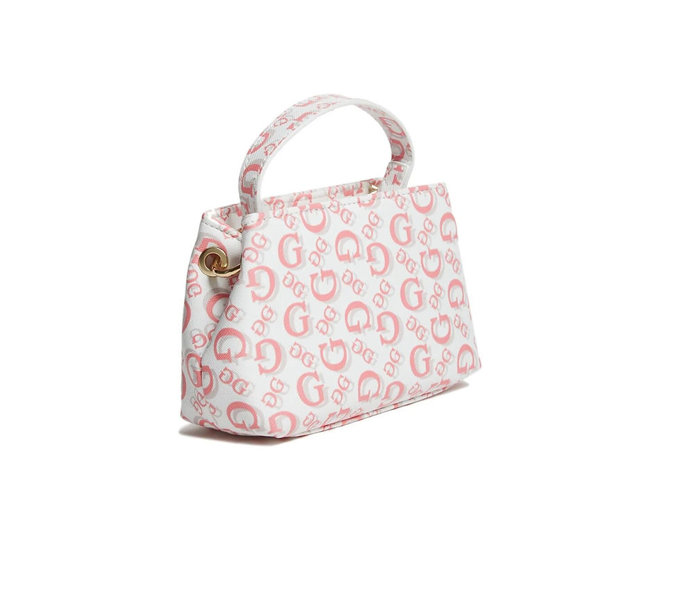 Miniatura: Morral Guess Zoe Micro Satchel PINK