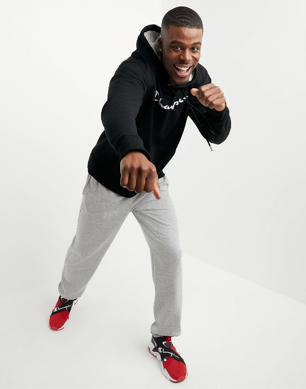 Miniatura: Polera Champion POWERBLEND HOODIE SCRIPT LOGO