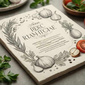 Elegant Recipe Presentation