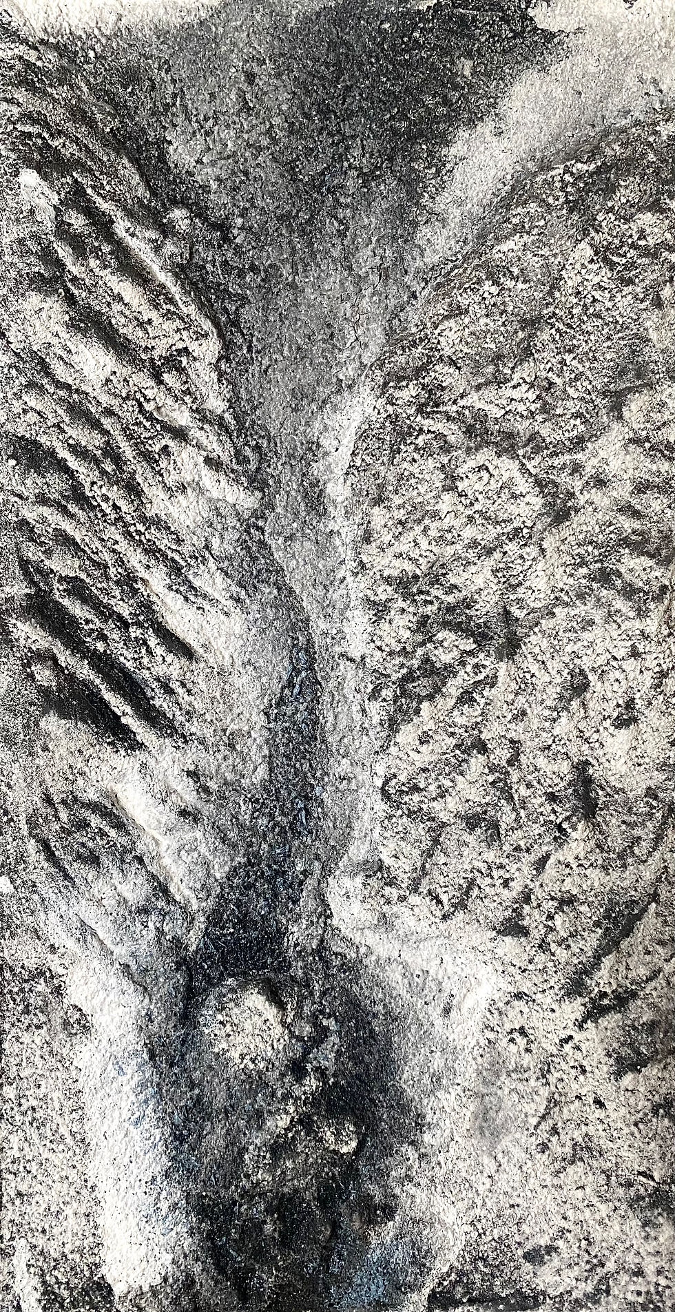 Glacial River Black & White