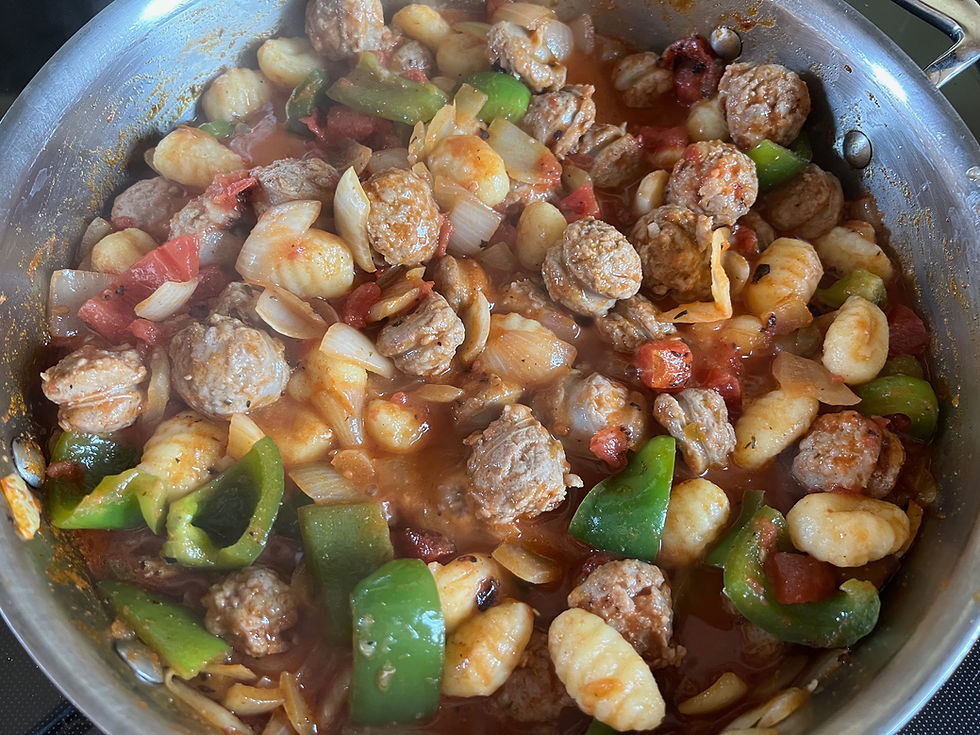 Creative Cooking | Sausage Peppers & Gnocchi | Appetite for Life