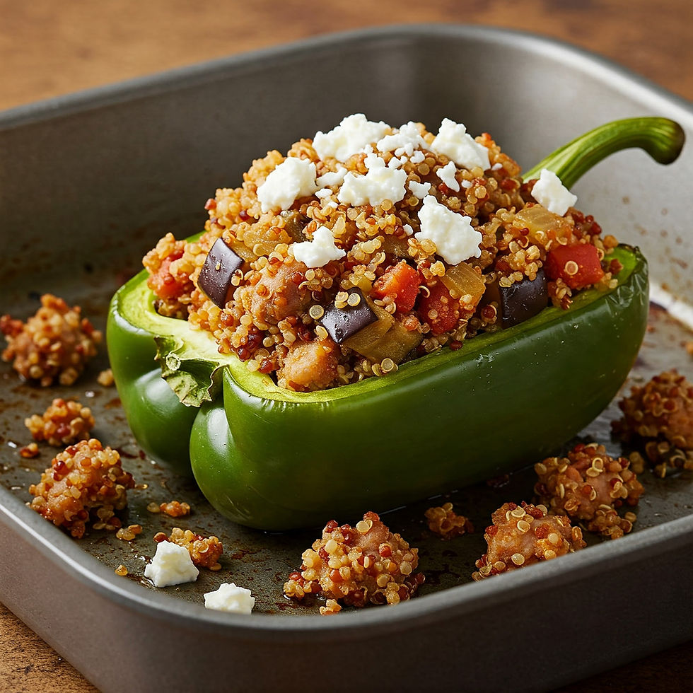 Stuffed Peppers with Quinoa