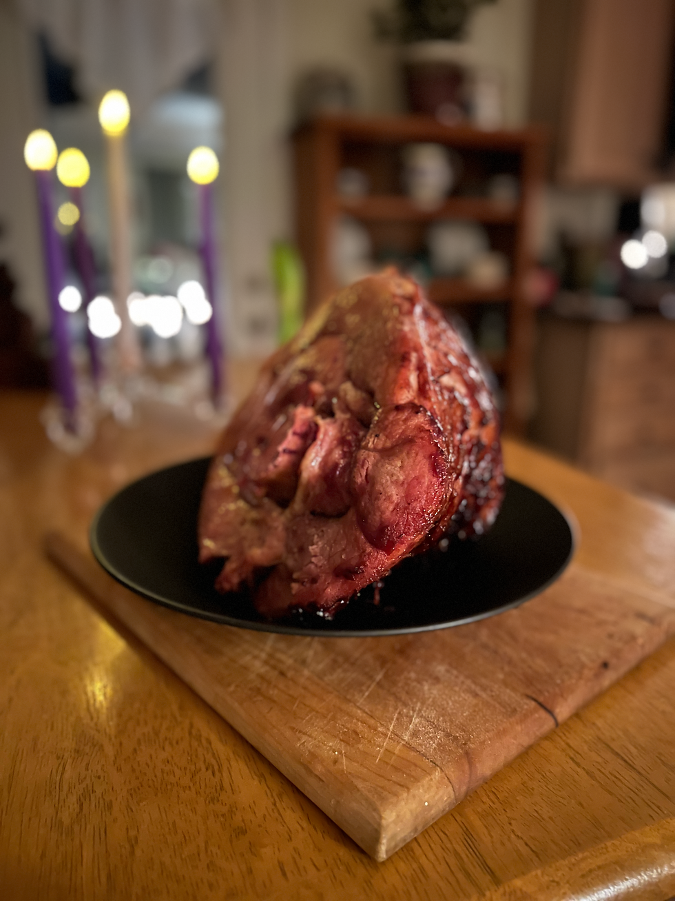 Cranberry Glazed Ham