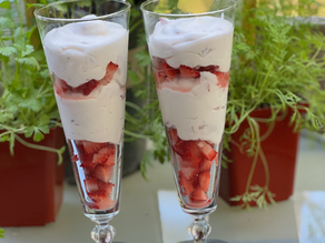 Strawberry Fool | Strawberries and Whipped Cream | Appetite for Life | Jen Vondenbrink