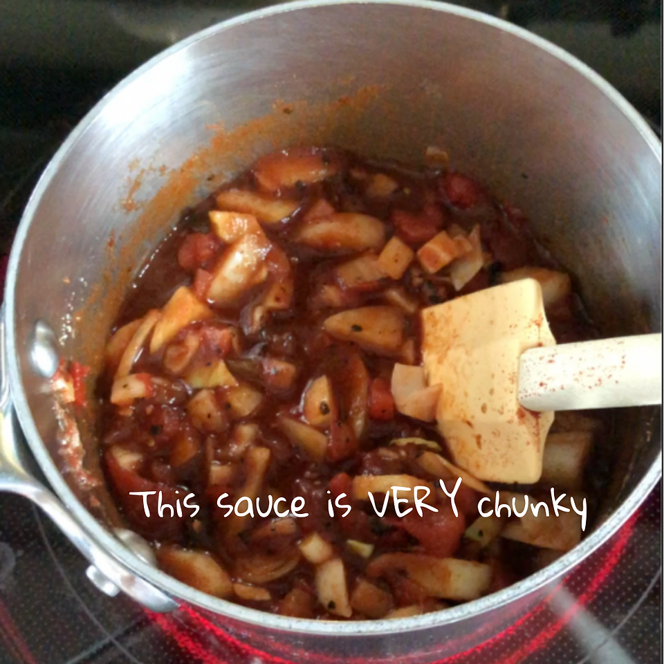 Thick barbeque sauce