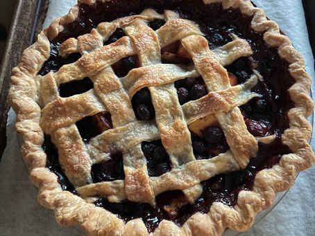Blueberry Nectarine Pie