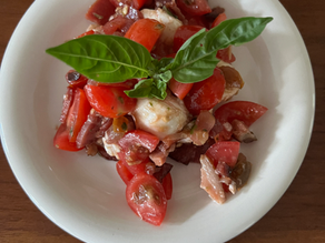 Caprese Salad with Bacon | Appetite for Life