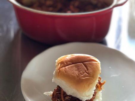 Pulled Chicken Sliders