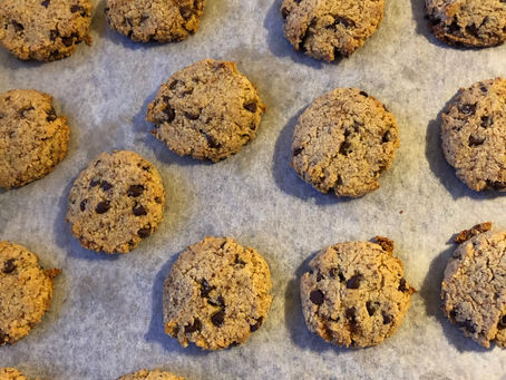 Almond Chocolate Chip Cookies